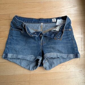 Levi's 501 Original White Oak Cone Denim Shorts - Size 26
